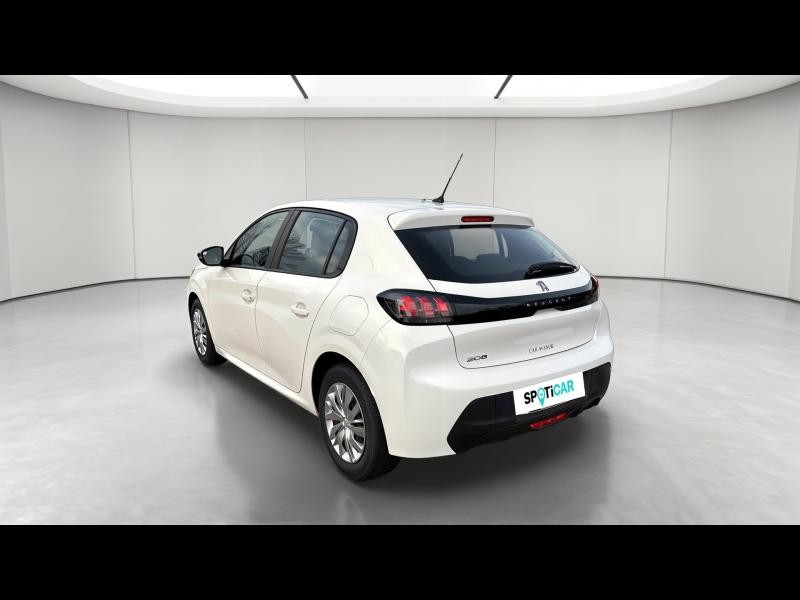 Occasion PEUGEOT 208 1.2 PureTech 75ch S&S Active 2022 Blanc Banquise (O) 12290 € à Metz