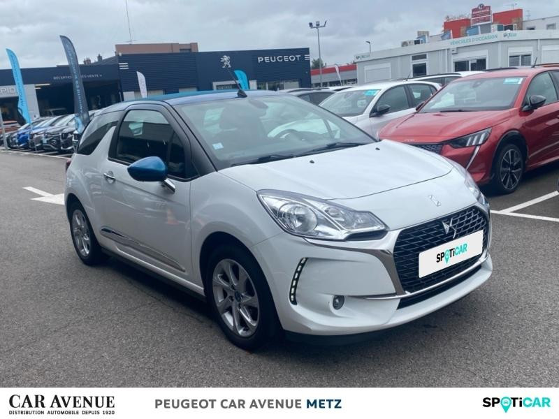 Used DS DS 3 Cabrio PureTech 110ch So Chic S&S 2017 Blanc Banquise (O) € 8990 in Metz