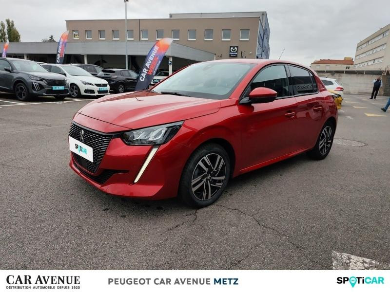 Occasion PEUGEOT 208 1.2 PureTech 100ch S&S Allure 2020 Rouge elixir 11990 € à Metz