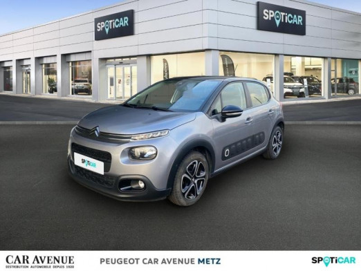 Used CITROEN C3 BlueHDi 100ch Shine Business S&S E6.d-TEMP BVM5 2019 Gris € 10,090 in Metz
