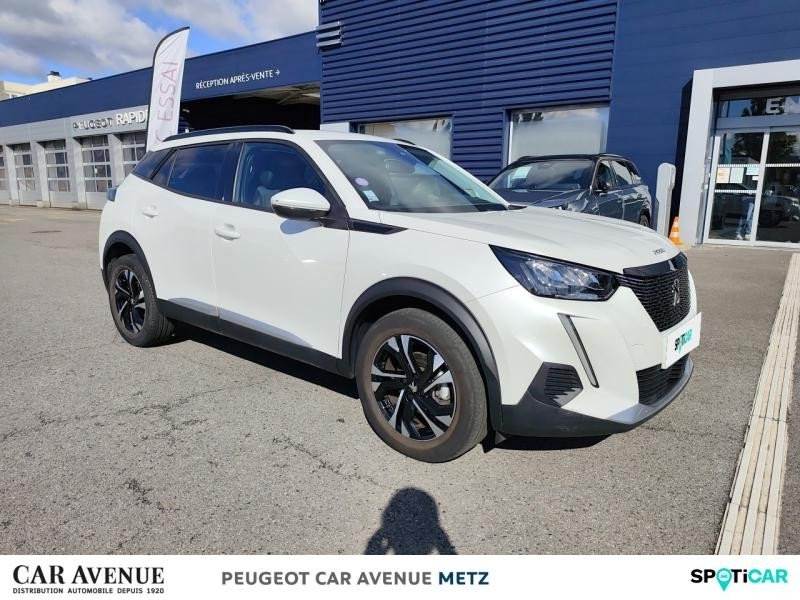 Occasion PEUGEOT 2008 1.2 PureTech 100ch S&S Allure 2021 Blanc Nacré (N) 13390 € à Metz
