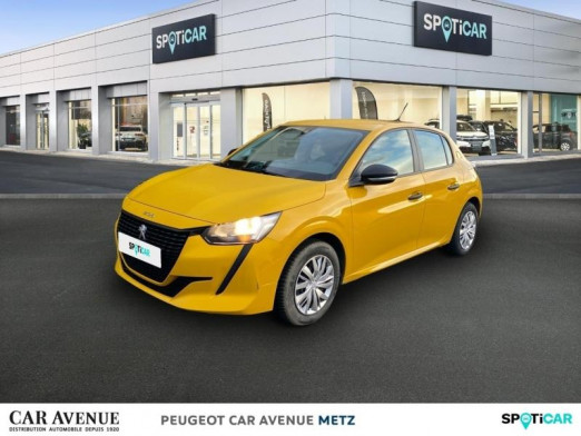 Occasion PEUGEOT 208 1.2 PureTech 75ch S&S Like 2021 Jaune 11 390 € à Metz