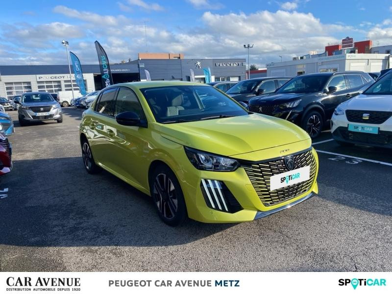 Occasion PEUGEOT 208 1.2 PureTech 100ch S&S Allure 2024 Jaune 14890 € à Metz