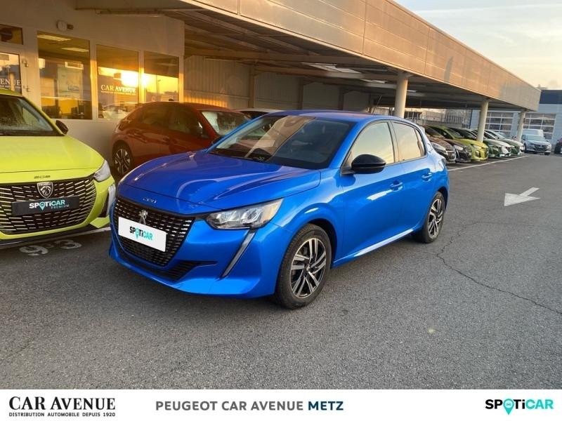 Occasion PEUGEOT 208 1.2 PureTech 100ch S&S Allure EAT8 2022 Bleu Vertigo (V) 14990 € à Metz