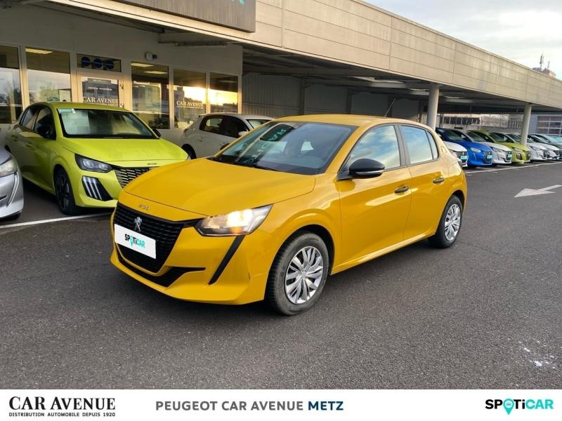 Occasion PEUGEOT 208 1.2 PureTech 75ch S&S Like 2021 Jaune 11390 € à Metz