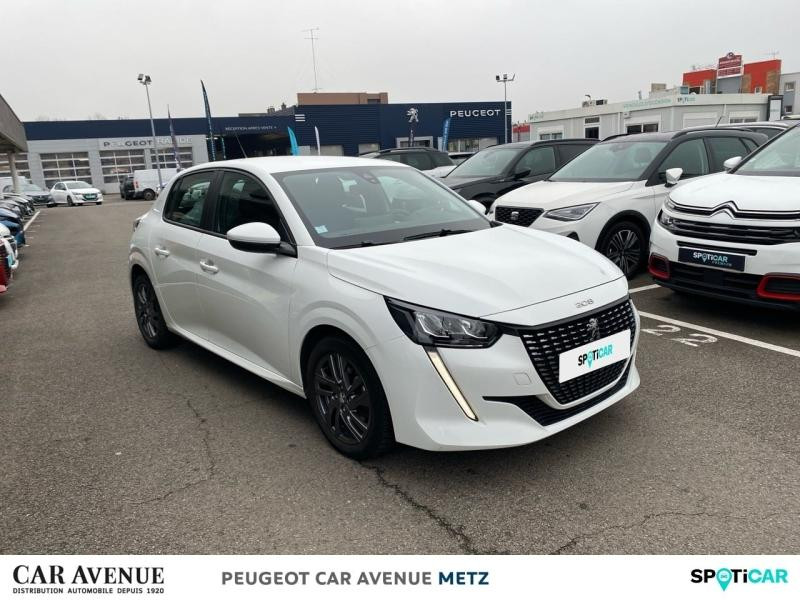 Occasion PEUGEOT 208 1.2 PureTech 100ch S&S Active Business 2021 Blanc Banquise (O) 12200 € à Metz