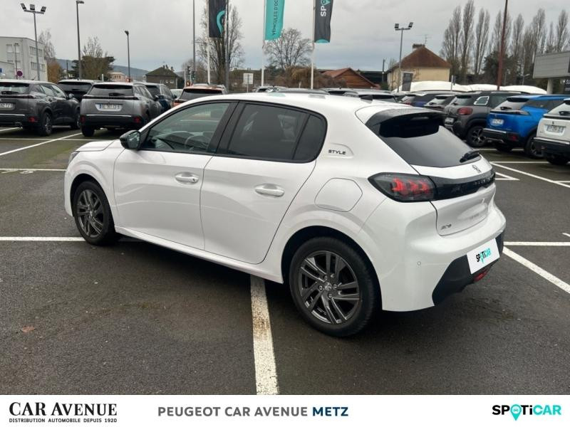 Used PEUGEOT 208 1.2 PureTech 100ch S&S Style 2022 Blanc Banquise (O) € 12790 in Metz