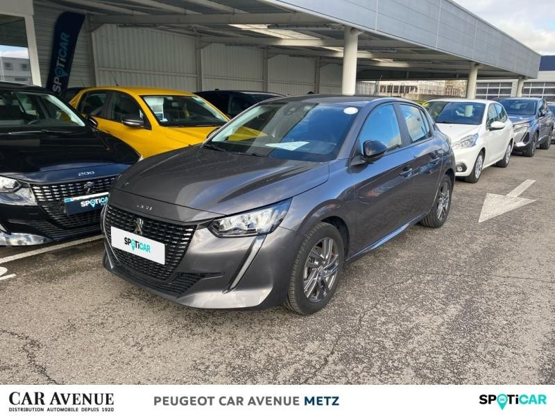 Occasion PEUGEOT 208 1.2 PureTech 100ch S&S Active Pack 2022 Gris Platinium (M) 12990 € à Metz