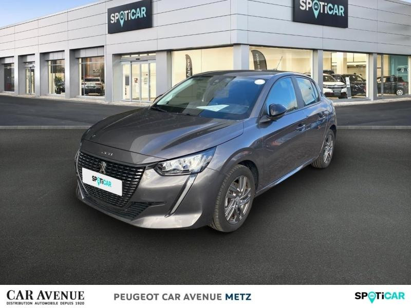 Occasion PEUGEOT 208 1.2 PureTech 100ch S&S Active Pack 2022 Gris Platinium (M) 12990 € à Metz