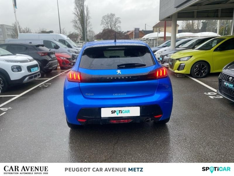 Occasion PEUGEOT 208 1.2 PureTech 100ch S&S Allure 118g 2021 Bleu Vertigo (V) 14590 € à Metz