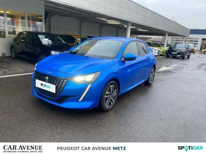 Occasion PEUGEOT 208 1.2 PureTech 100ch S&S Allure 118g 2021 Bleu Vertigo (V) 14590 € à Metz