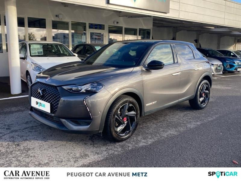 Occasion DS DS 3 Crossback PureTech 130ch Performance Line + Automatique 2021 Gris Platinium - Toit Noir Perla Nera 16189 € à Metz