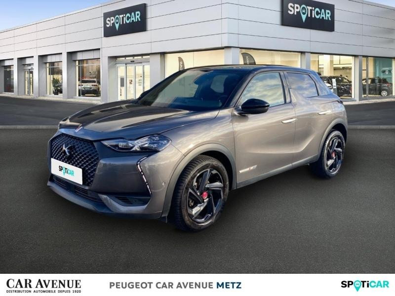 Occasion DS DS 3 Crossback PureTech 130ch Performance Line + Automatique 2021 Gris Platinium - Toit Noir Perla Nera 16189 € à Metz