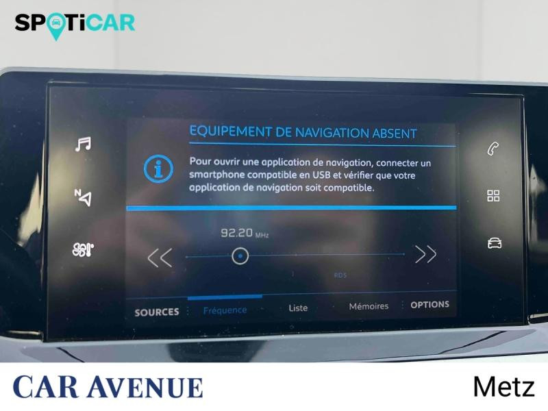 Occasion PEUGEOT 208 1.2 PureTech 100ch S&S Style 118g 2021 Gris Platinium (M) 13290 € à Metz