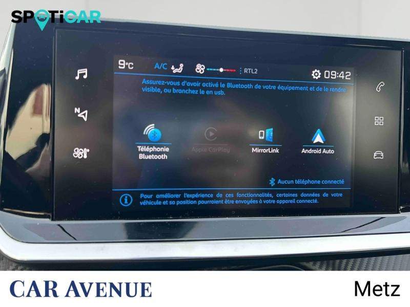 Occasion PEUGEOT 208 1.2 PureTech 100ch S&S Style 118g 2021 Gris Platinium (M) 13290 € à Metz