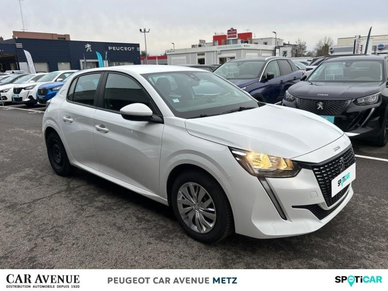 Used PEUGEOT 208 1.2 PureTech 75ch S&S Active 2021 Blanc Banquise (O) € 9490 in Metz