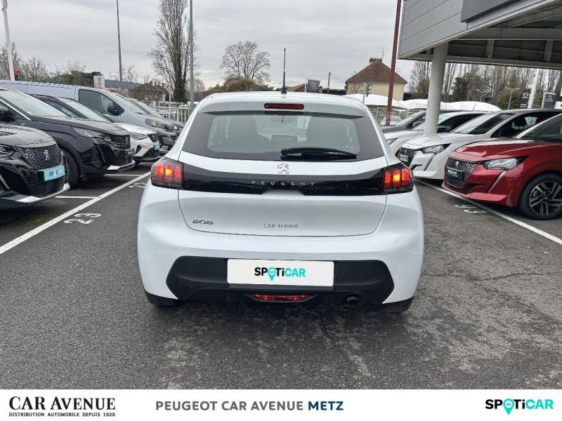 Used PEUGEOT 208 1.2 PureTech 75ch S&S Active 2021 Blanc Banquise (O) € 9490 in Metz