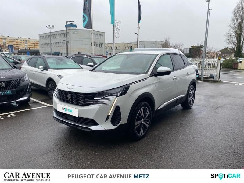Used PEUGEOT 3008 1.2 PureTech 130ch S&S Allure EAT8 2021 Blanc Nacré (N) € 18990 in Metz