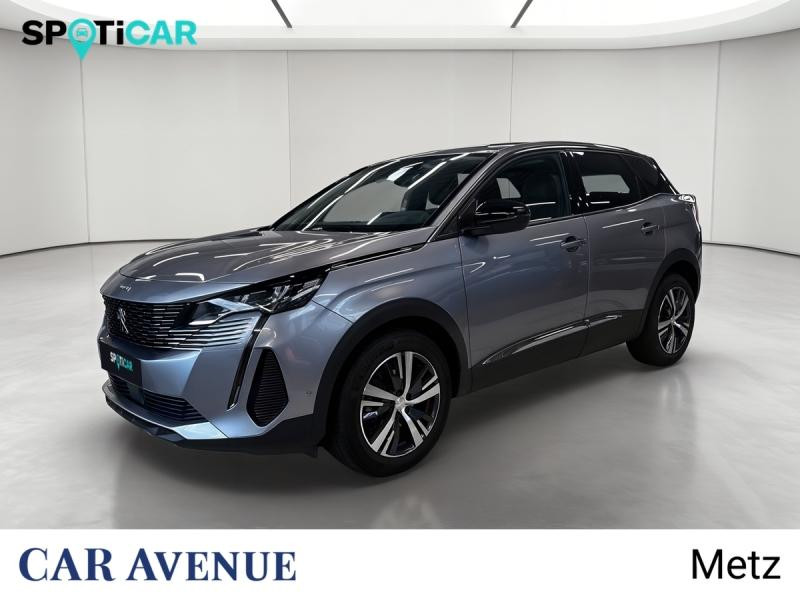 Occasion PEUGEOT 3008 1.2 PureTech 130ch S&S Allure Pack 2022 Gris Artense (M) 18490 € à Metz