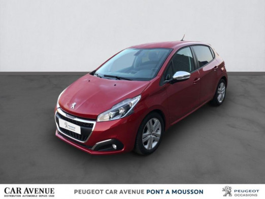 Occasion PEUGEOT 208 1.5 BlueHDi 100ch E6.c Signature BVM5 86g 5p 2019 Rouge Elixir 14 940 € à Pont-à-Mousson