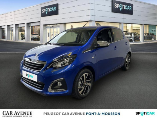 Occasion PEUGEOT 108 VTi 72 Collection S&S 4cv 5p 2021 Bleu Calvi 15 084 € à Pont-à-Mousson