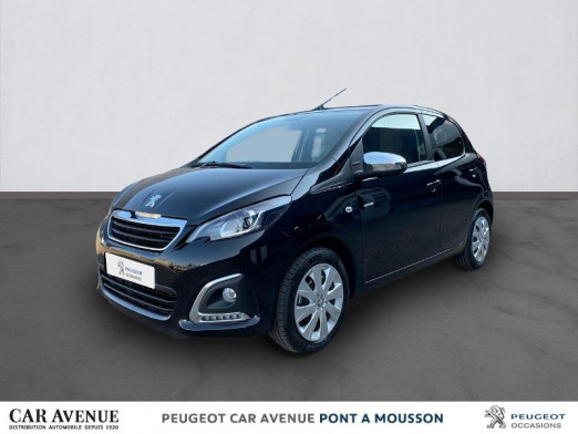 Occasion PEUGEOT 108 VTi 72 Style S&S 4cv 5p 2020 NOIR CALDERA 11 814 € à Pont-à-Mousson
