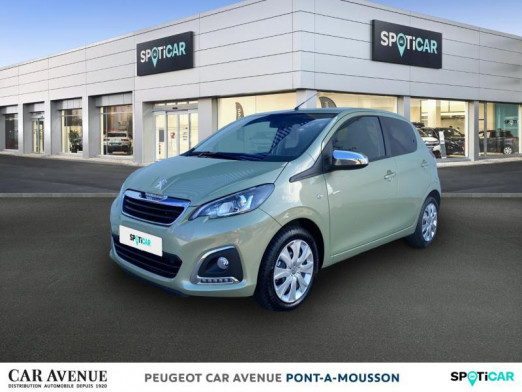 Occasion PEUGEOT 108 VTi 72 Style S&S 4cv 5p 2021 Smooth Green (M) 13 234 € à Pont-à-Mousson