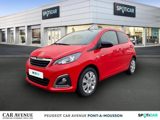 Occasion PEUGEOT 108 VTi 72 Style S&S 4cv 5p 2021 Rouge Scarlet (O) 13 589 € à Pont-à-Mousson