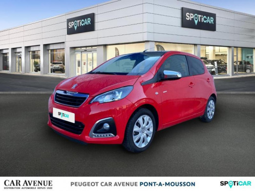 Occasion PEUGEOT 108 VTi 72 Style S&S 4cv 5p 2020 Rouge Scarlet (O) 11 411 € à Pont-à-Mousson