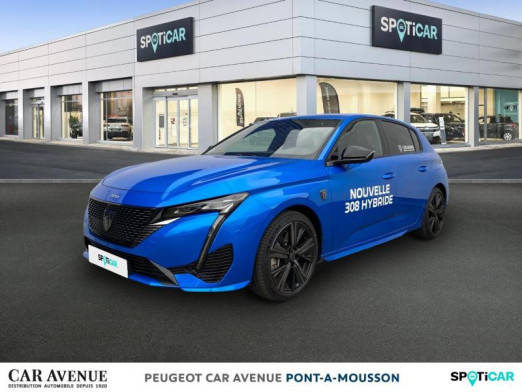 Occasion PEUGEOT 308 PHEV 225ch GT Pack e-EAT8 2021 Bleu Vertigo 43 977 € à Pont-à-Mousson