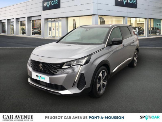 Occasion PEUGEOT 5008 1.5 BlueHDi 130ch S&S GT 2021 Gris Artense (M) 35 525 € à Pont-à-Mousson