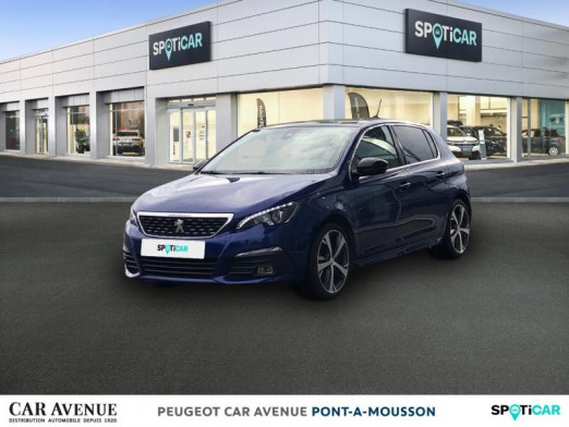 Used PEUGEOT 308 1.2 PureTech 130ch S&S GT Line 2018 Bleu Magnetic € 11,900 in Pont-à-Mousson