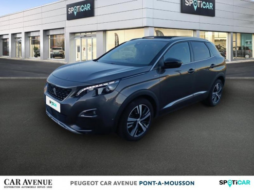 Occasion PEUGEOT 3008 1.6 PureTech 180ch S&S GT Line EAT8 2019 Gris Platinium (M) 22 980 € à Pont-à-Mousson