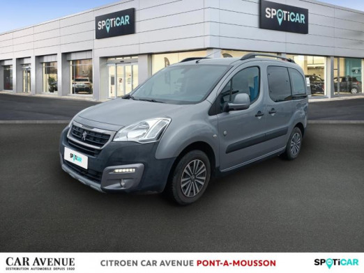 Used PEUGEOT Partner Tepee 1.6 BlueHDi 120ch Outdoor S&S 2015 Gris Aluminium € 9,990 in Pont-à-Mousson