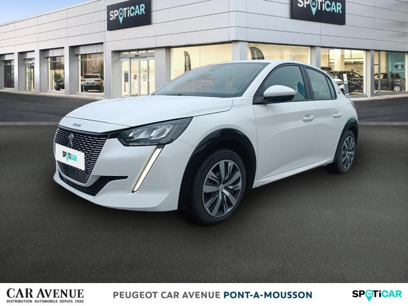 Occasion PEUGEOT 208 e-208 136ch Active Business 2020 P. opaque blanc banquise 14690 € à Pont-à-Mousson