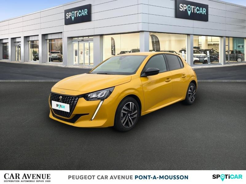 Occasion PEUGEOT 208 1.2 PureTech 100ch S&S Allure 2023 Jaune 15590 € à Pont-à-Mousson