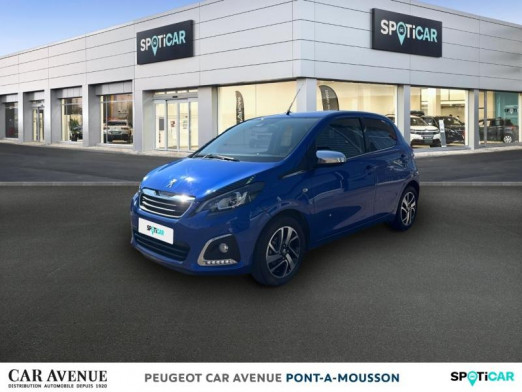 Occasion PEUGEOT 108 VTi 72 Collection S&S 4cv 5p 2021 Bleu Calvi (M) 10 990 € à Pont-à-Mousson