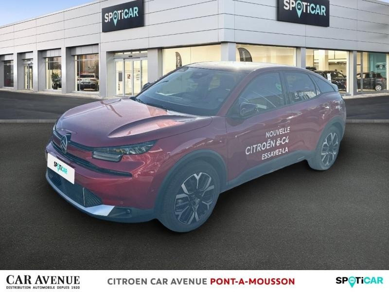 Occasion CITROEN C4 Electrique 156ch (autonomie étendue) MAX Automatique 2025 Rouge Elixir (N) - Toit Noir Perla 31900 € à Pont-à-Mousson