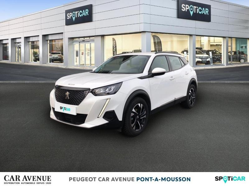 Occasion PEUGEOT 2008 1.2 PureTech 130ch S&S Allure 2021 Blanc banquise (O) 12990 € à Pont-à-Mousson
