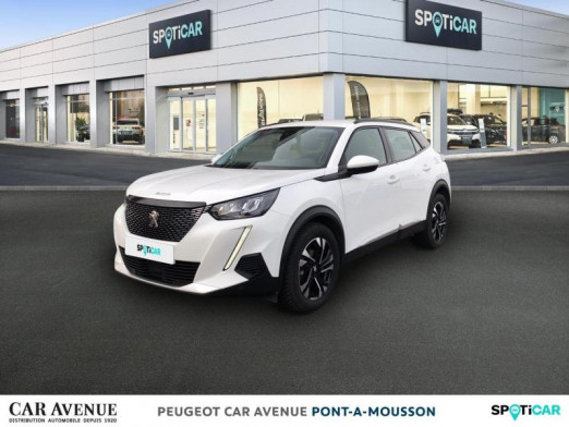 Occasion PEUGEOT 2008 1.2 PureTech 130ch S&S Allure 2021 Blanc banquise (O) 12 990 € à Pont-à-Mousson