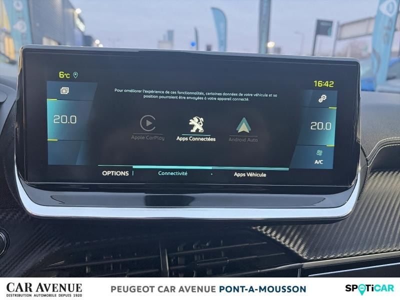 Occasion PEUGEOT 208 e-208 136ch GT 2021 Blanc nacré 17990 € à Pont-à-Mousson