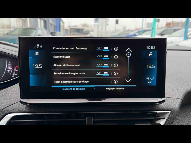 Used PEUGEOT 3008 1.2 PureTech 130ch S&S Allure Pack 2021 Noir Perla Nera (M) € 18600 in Pont-à-Mousson