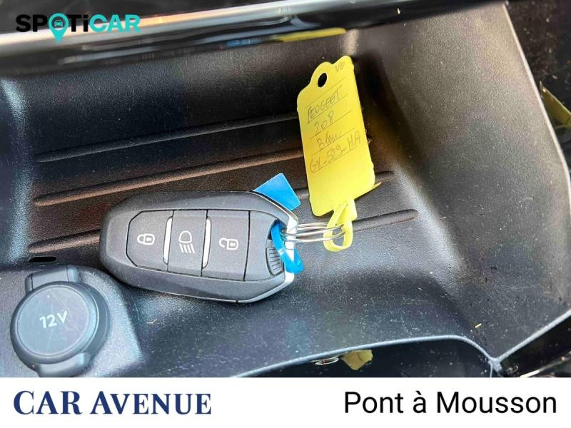 Occasion PEUGEOT 208 1.5 BlueHDi 100ch S&S Allure 2024 Bleu Vertigo (V) 14400 € à Pont-à-Mousson