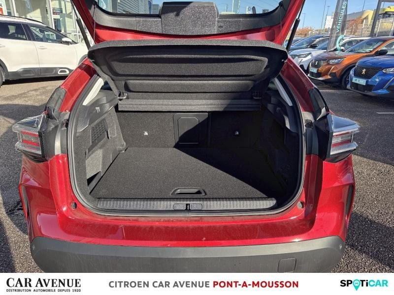 Occasion CITROEN C4 Electrique 156ch (autonomie étendue) MAX Automatique 2025 Rouge Elixir (N) - Toit Noir Perla 31400 € à Pont-à-Mousson