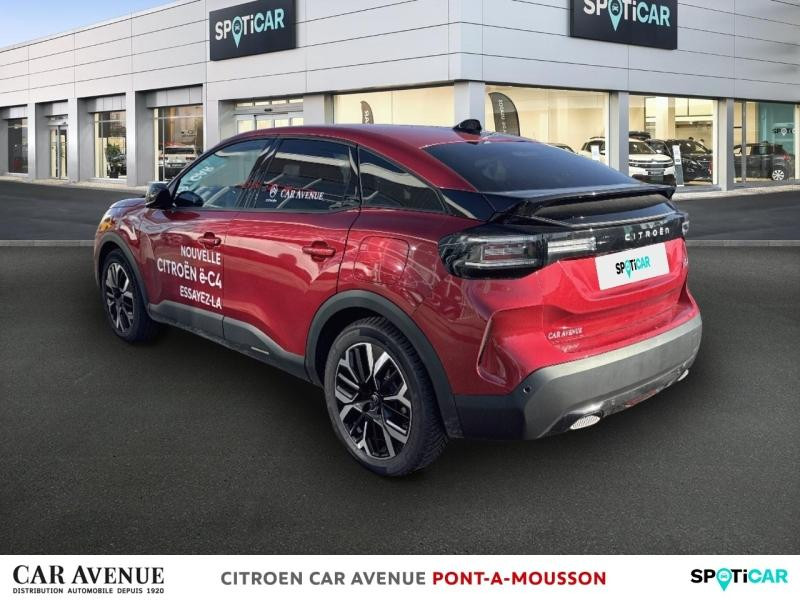 Occasion CITROEN C4 Electrique 156ch (autonomie étendue) MAX Automatique 2025 Rouge Elixir (N) - Toit Noir Perla 31400 € à Pont-à-Mousson