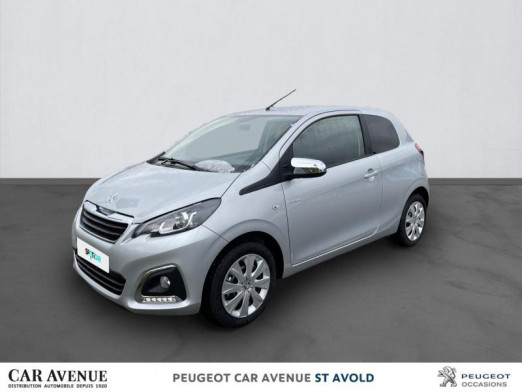 Occasion PEUGEOT 108 VTi 72 Style S&S 4cv 3p 2021 Gris Gallium (M) 12 190 € à Longeville-lès-Saint-Avold