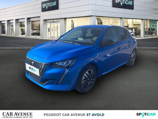 Occasion PEUGEOT 208 1.5 BlueHDi 100ch S&S Allure 2022 Bleu Vertigo 20 990 € à Longeville-lès-Saint-Avold