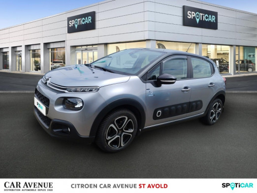 Occasion CITROEN C3 PureTech 110ch Graphic S&S E6.d 2019 Gris Acier - Noir Onyx 12 990 € à Longeville-lès-Saint-Avold