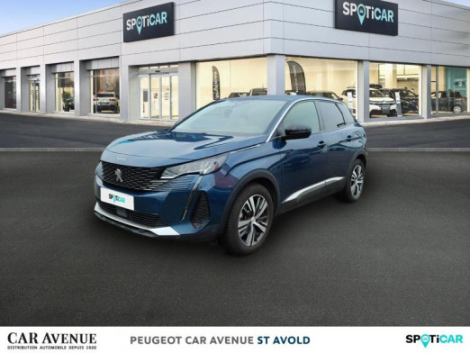 Used PEUGEOT 3008 1.2 PureTech 130ch S&S Allure Pack EAT8 2022 Bleu Célèbes (M) € 25,790 in Longeville-lès-Saint-Avold