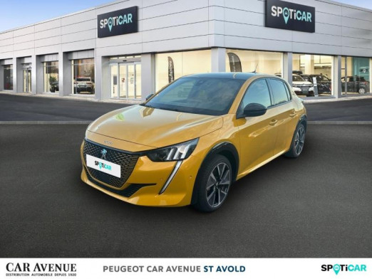 Occasion PEUGEOT 208 e-208 136ch GT 2021 Jaune 17 800 € à Longeville-lès-Saint-Avold